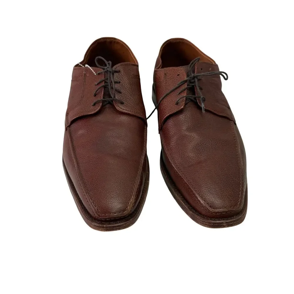 Allen Edmonds Men's Shoes sz 13 Jackson + Grained Leather Brown #M420